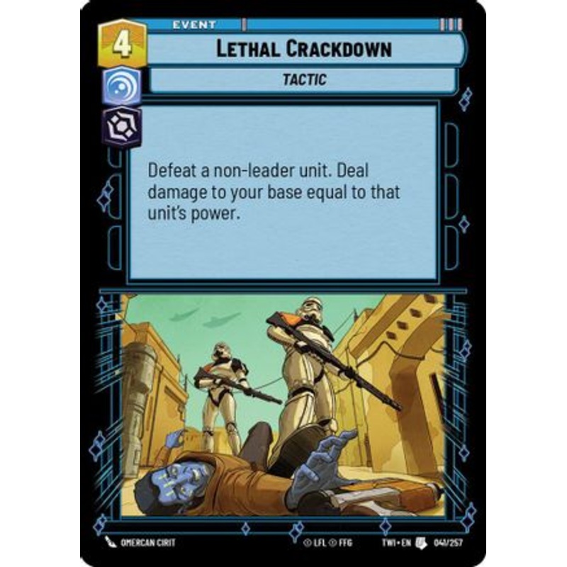 Lethal Crackdown (041/257) - Twilight of the Republic