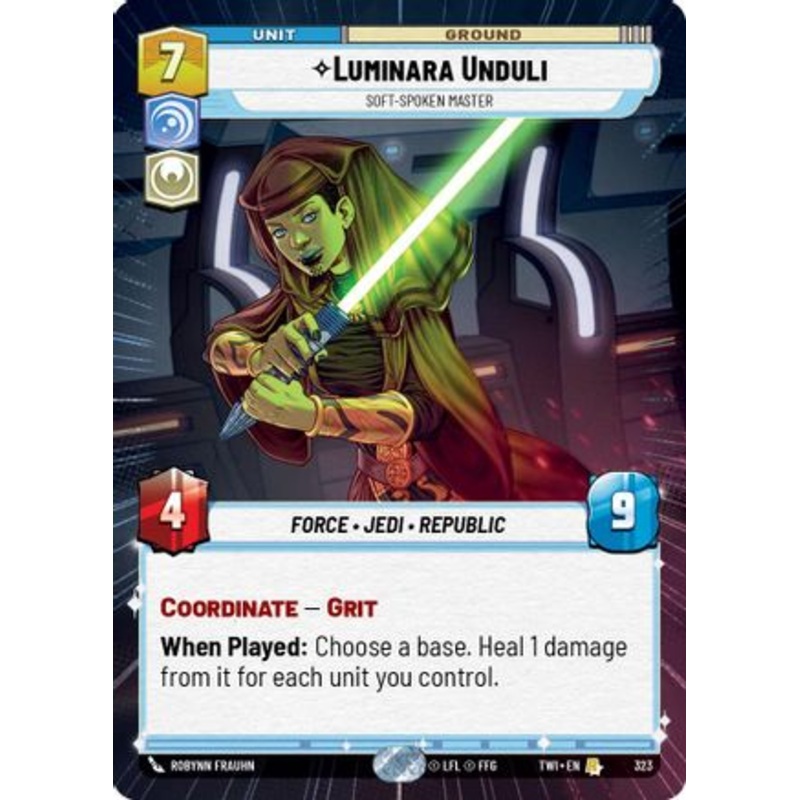 Luminara Unduli - Soft-Spoken Master (Hyperspace) (323) - Twilight of the Republic