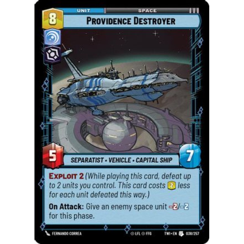 Providence Destroyer (038/257) - Twilight of the Republic