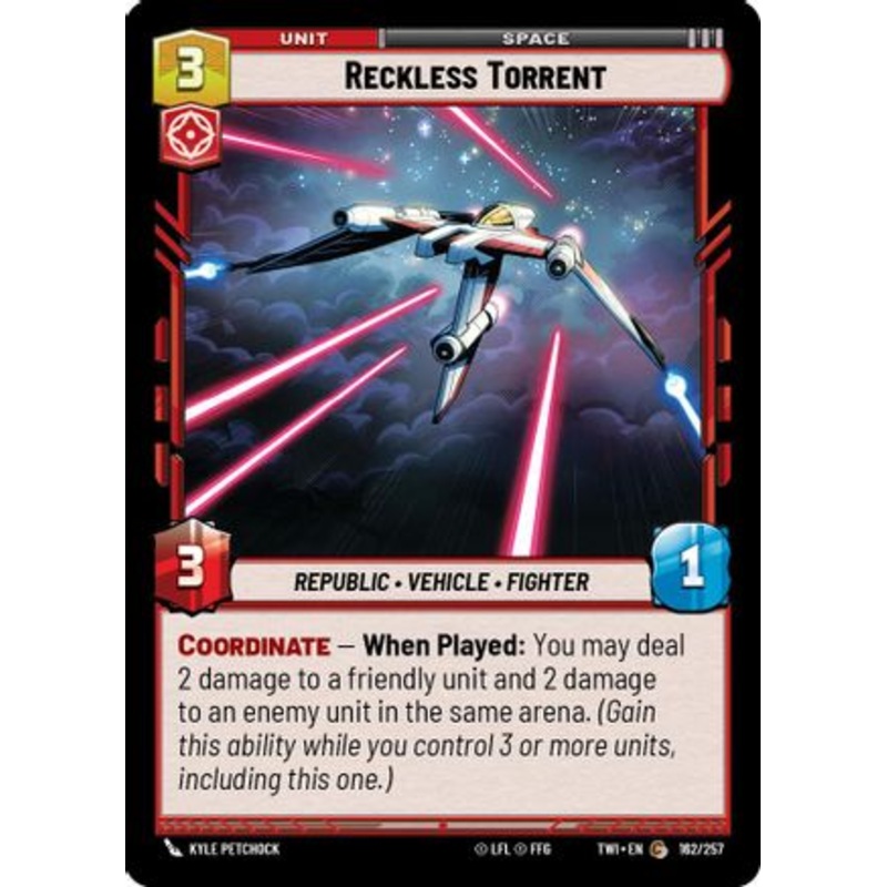 Reckless Torrent (162/257) - Twilight of the Republic