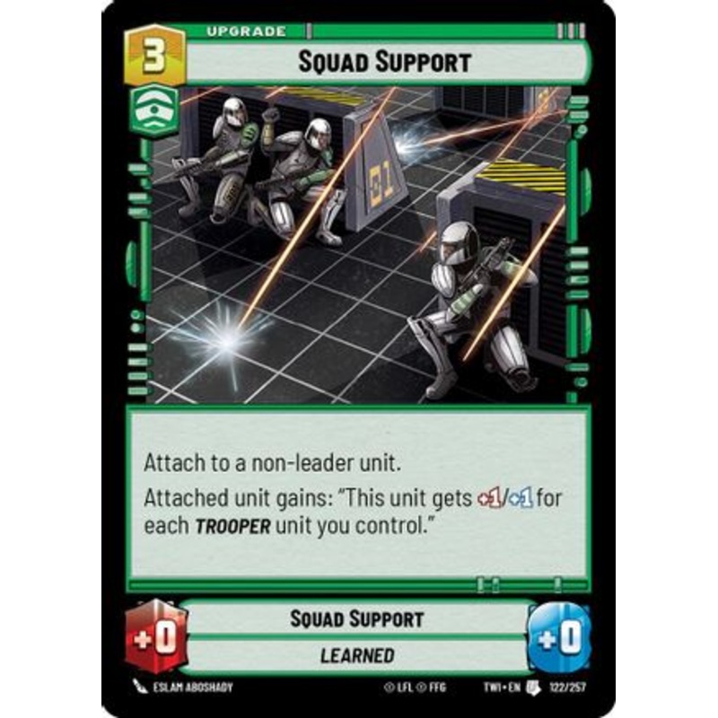 Squad Support (122/257) - Twilight of the Republic Foil