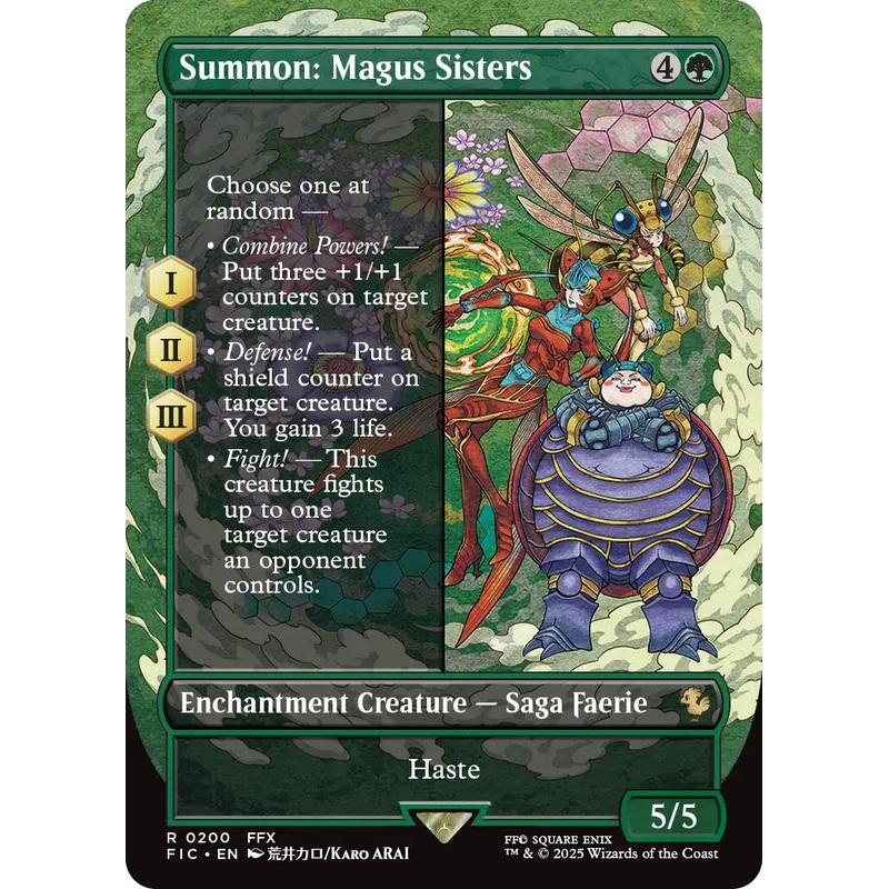 Summon: Magus Sisters (Borderless) [FIC - 200]