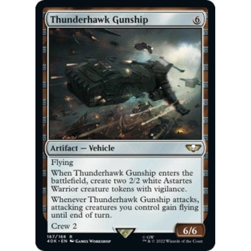 Thunderhawk Gunship [40K - 167]