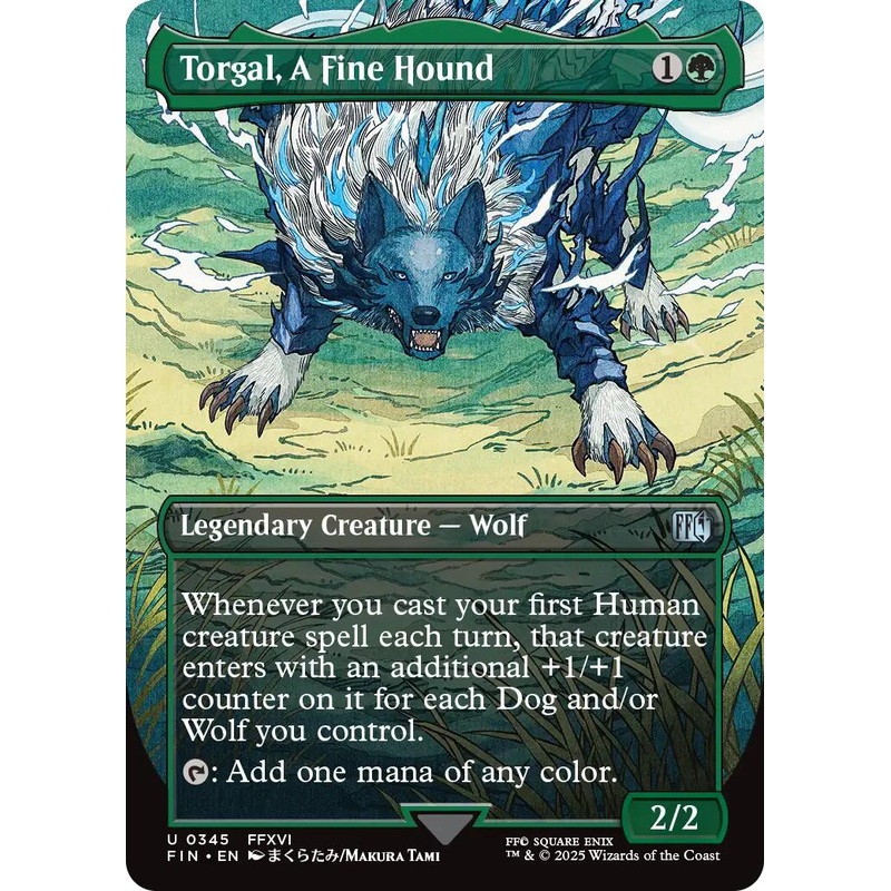 Torgal, A Fine Hound (Borderless) [FIN - 345]