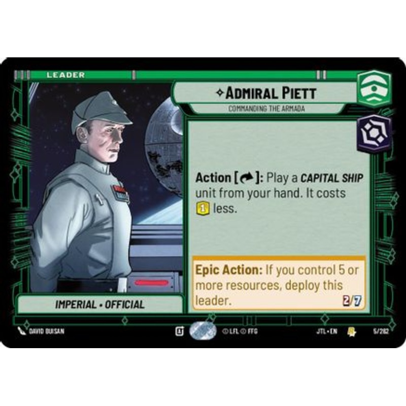 Admiral Piett - Commanding the Armada (005/262) - Jump to Lightspeed