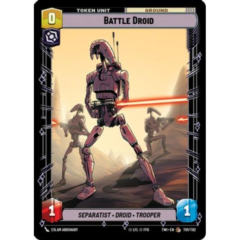 Battle Droid // Clone Trooper (T01 // T02) - Twilight of the Republic