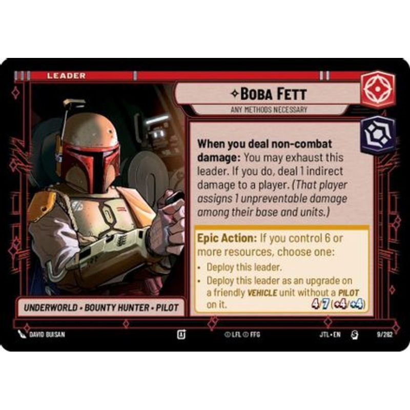 Boba Fett - Any Methods Necessary (009/262) - Jump to Lightspeed