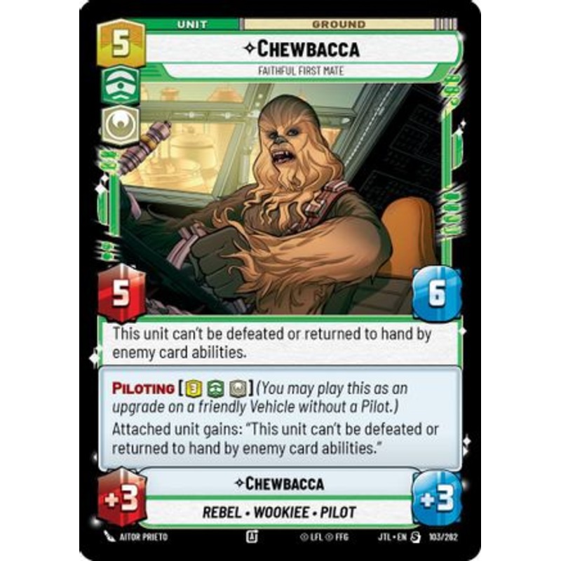 Chewbacca - Faithful First Mate (103/262) - Jump to Lightspeed