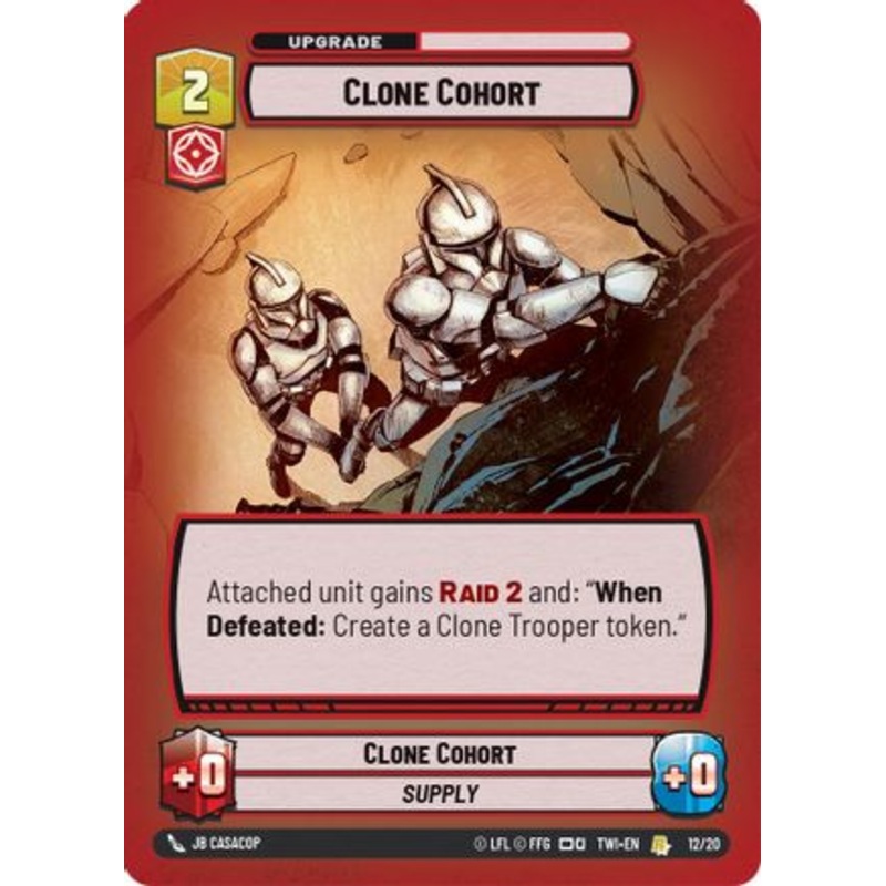 Clone Cohort (12/20) - Twilight of the Republic Weekly Play Promos
