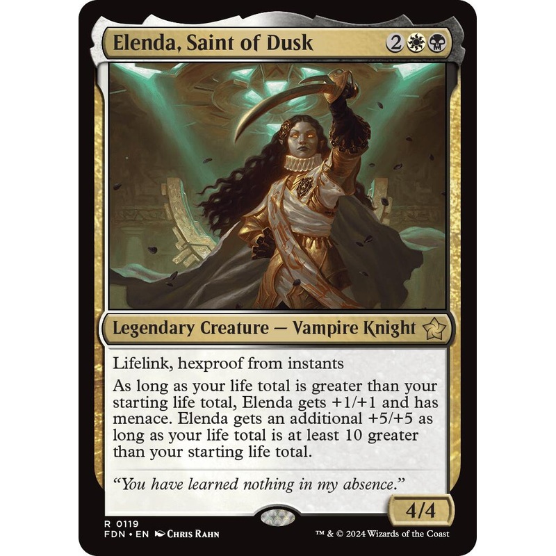 Elenda, Saint of Dusk [FDN - 119]