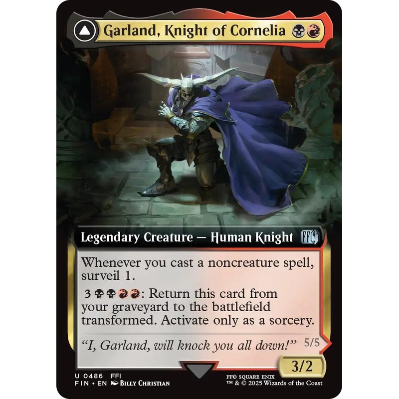 Garland, Knight of Cornelia (Extended Art) [FIN - 486]