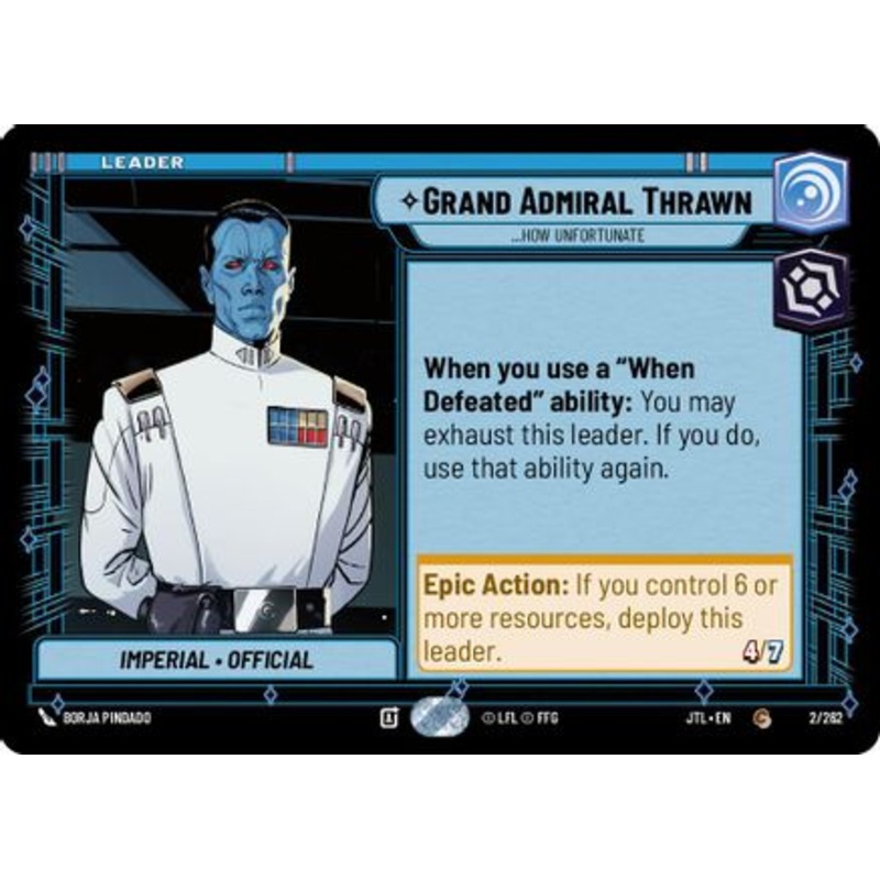 Grand Admiral Thrawn - ...How Unfortunate (002/262) - Jump to Lightspeed