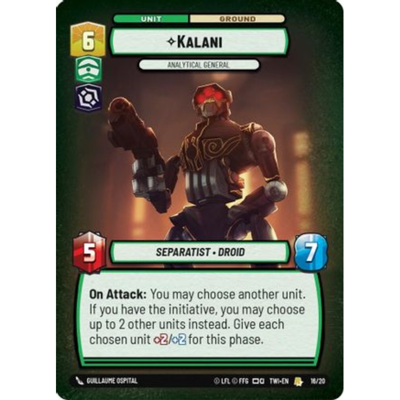 Kalani - Analytical General (16/20) - Twilight of the Republic Weekly Play Promos
