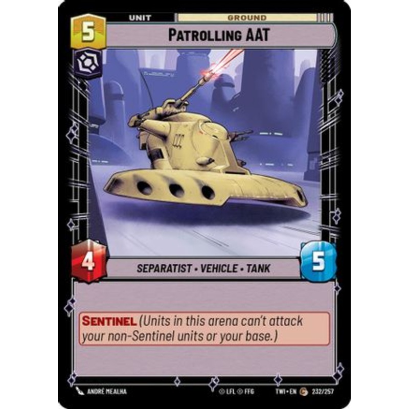 Patrolling AAT (232/257) - Twilight of the Republic