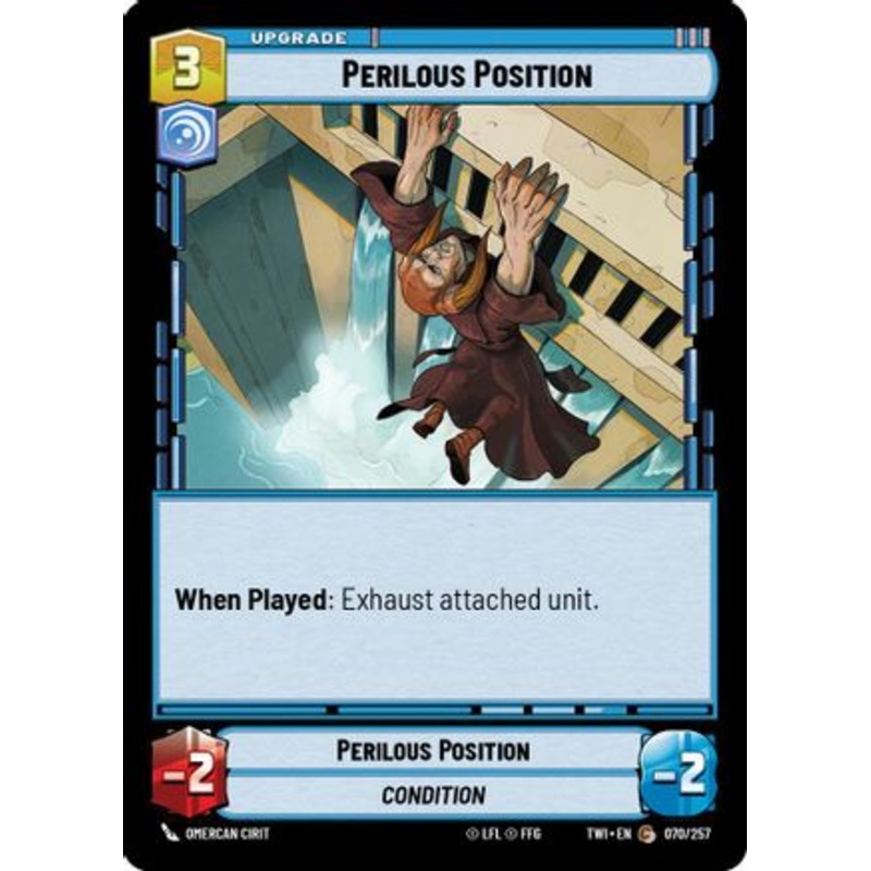 Perilous Position (070/257) - Twilight of the Republic Foil