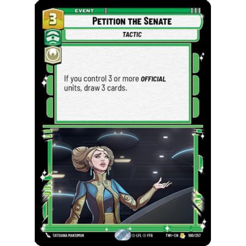 Petition the Senate (100/257) - Twilight of the Republic