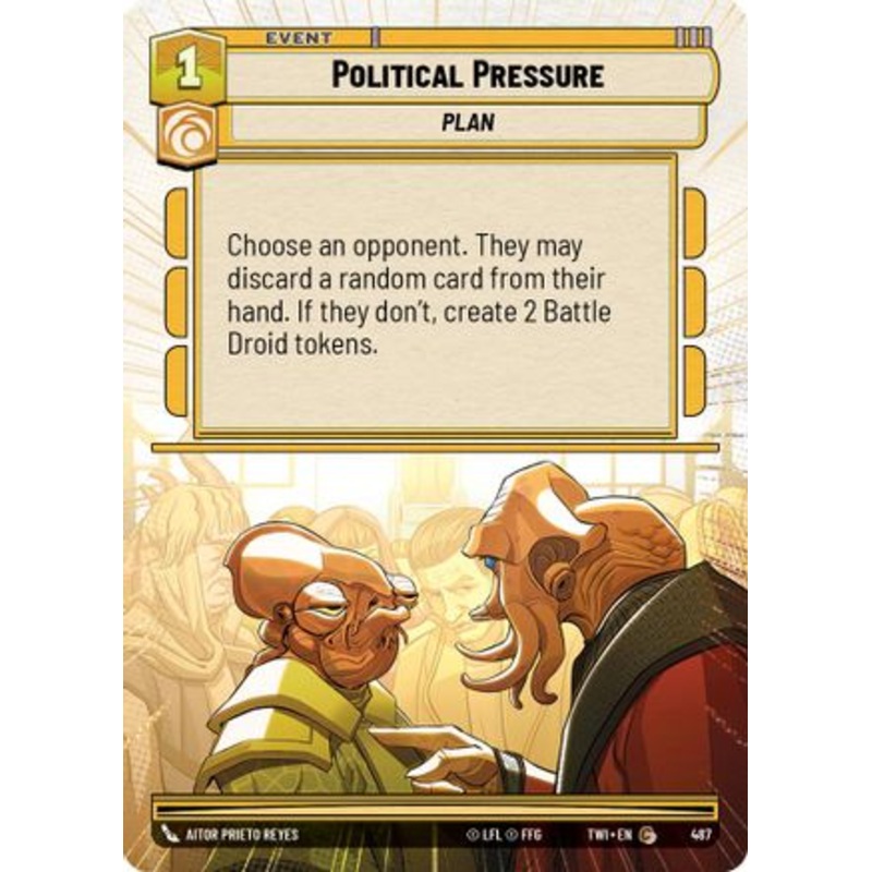 Political Pressure (Hyperspace) (487) - Twilight of the Republic