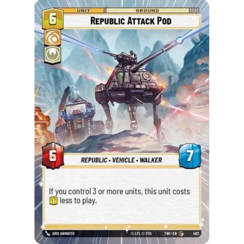 Republic Attack Pod (Hyperspace) (462) - Twilight of the Republic