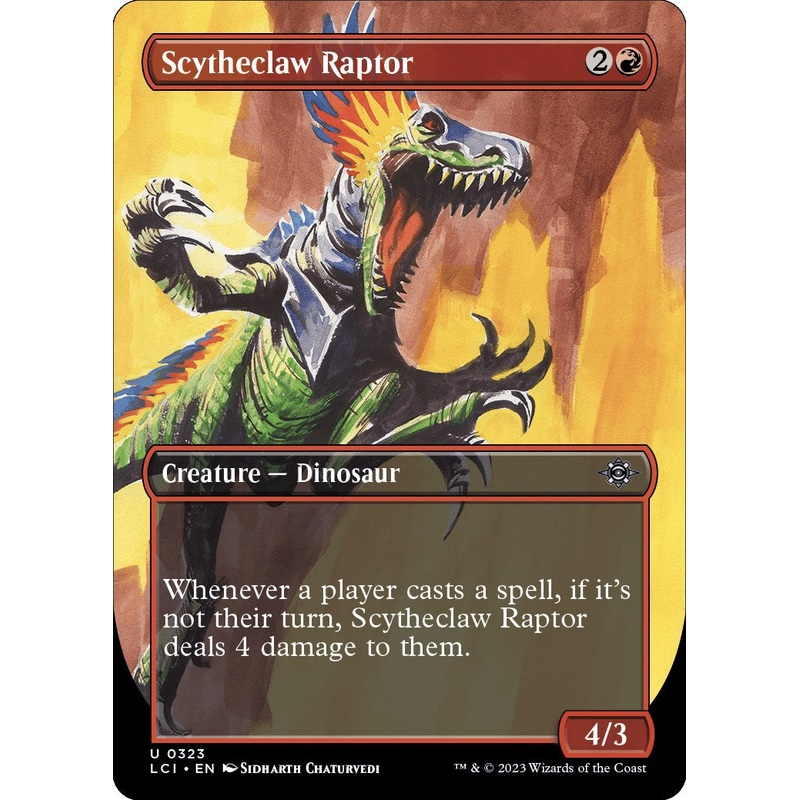 Scytheclaw Raptor (Borderless) [LCI - 323]