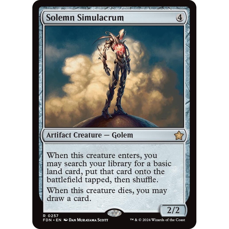Solemn Simulacrum [FDN - 257]