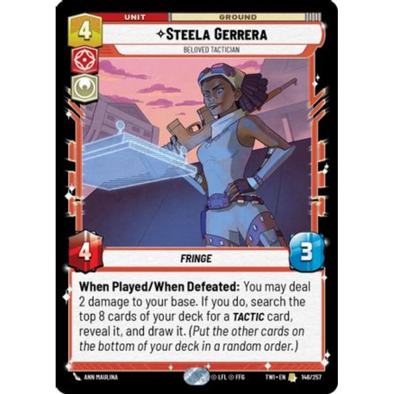 Steela Gerrera - Beloved Tactician (146/257) - Twilight of the Republic