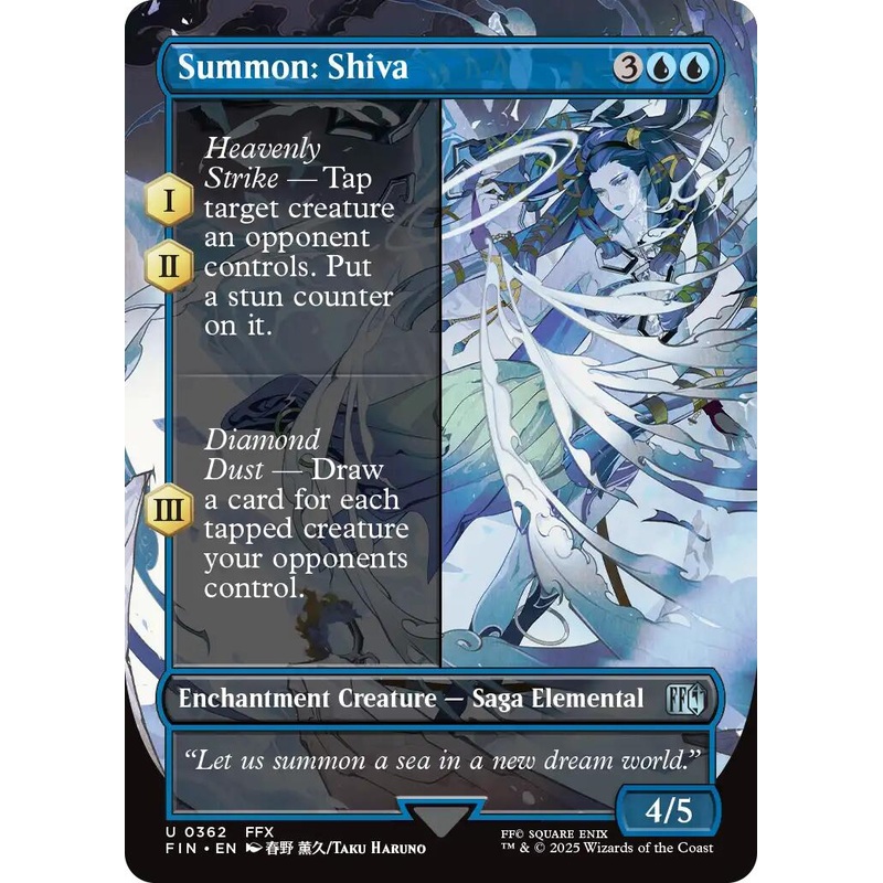 Summon: Shiva (Borderless) [FIN - 362]