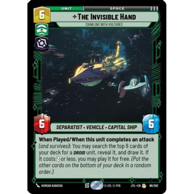 The Invisible Hand - Crawling With Vultures (089/262) - Jump to Lightspeed