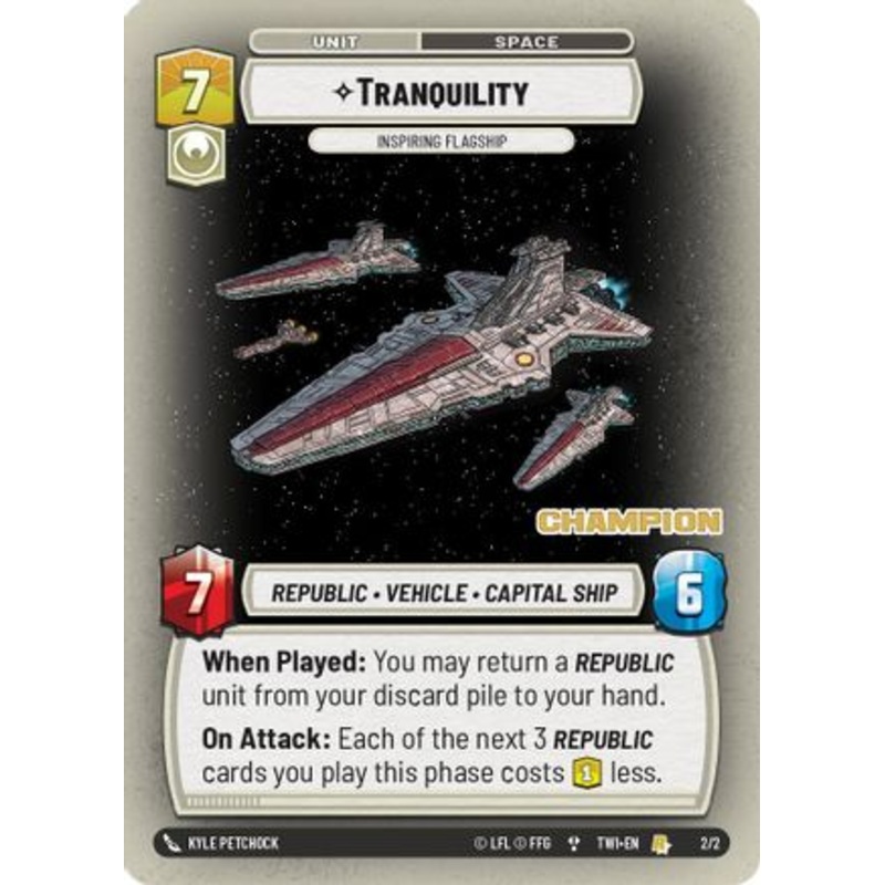 Tranquility - Inspiring Flagship (Champion) (2/2) - Organized Play Promos Foil