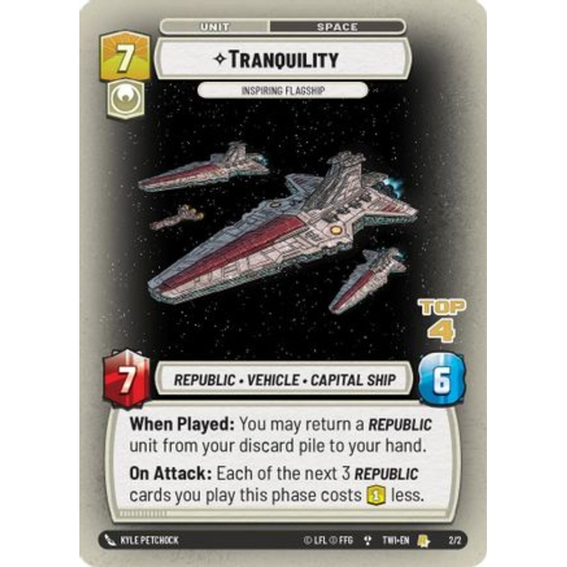 Tranquility - Inspiring Flagship (Top 4) (2/2) - Organized Play Promos Foil