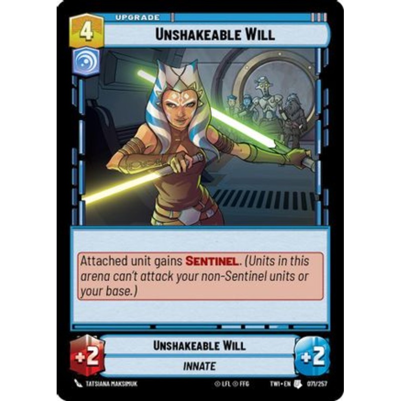 Unshakeable Will (071/257) - Twilight of the Republic