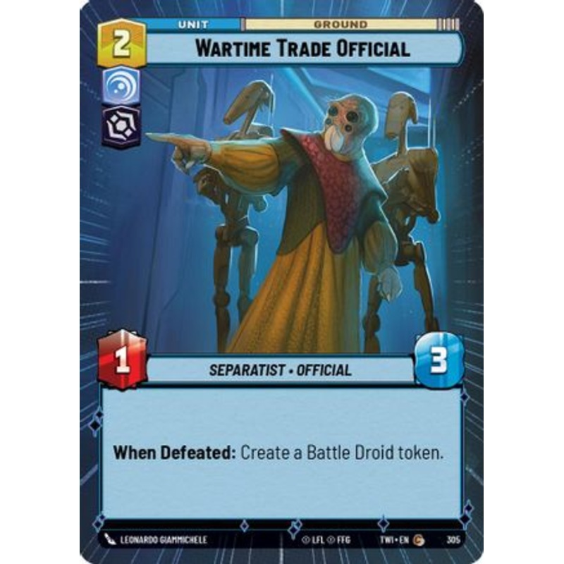 Wartime Trade Official (Hyperspace) (305) - Twilight of the Republic