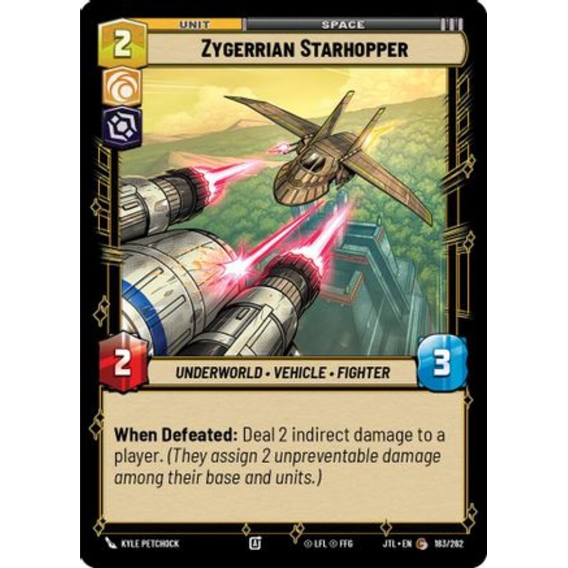 Zygerrian Starhopper (183/262) - Jump to Lightspeed