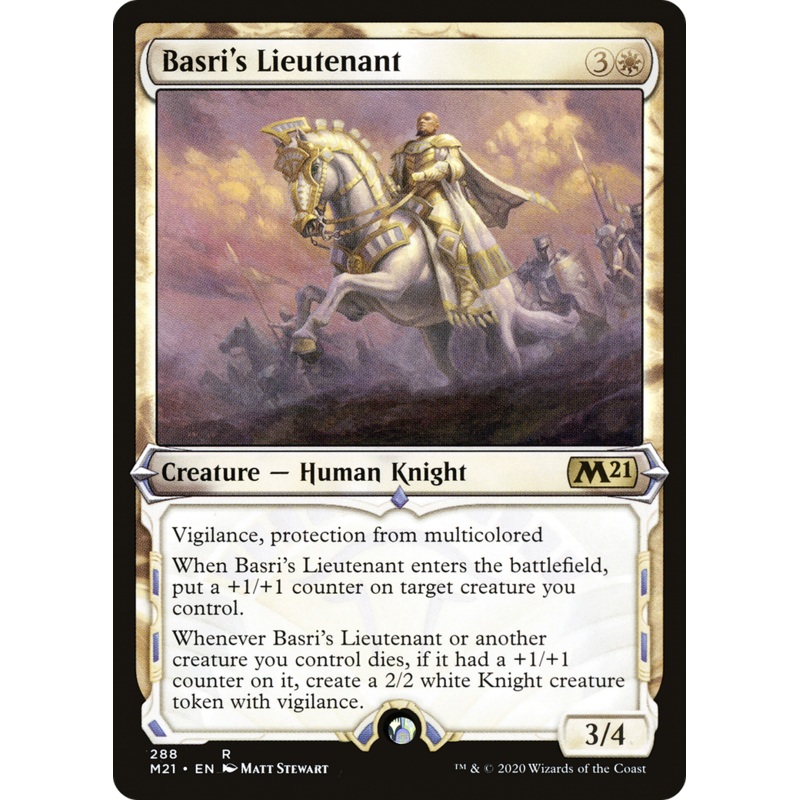 Basri's Lieutenant (M21-288) - Core Set 2021: (Showcase)