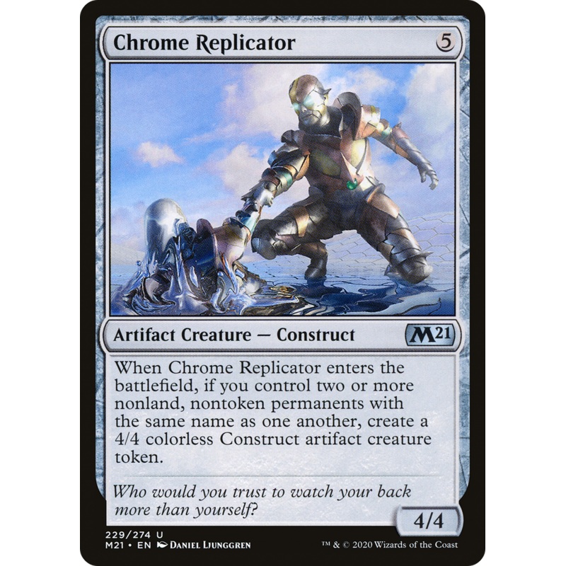 Chrome Replicator (M21-229) - Core Set 2021 Foil
