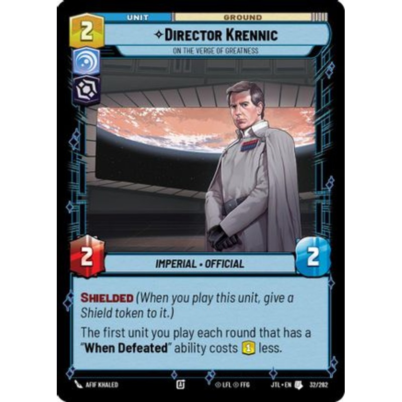 Director Krennic - On the Verge of Greatness (032/262) - Jump to Lightspeed