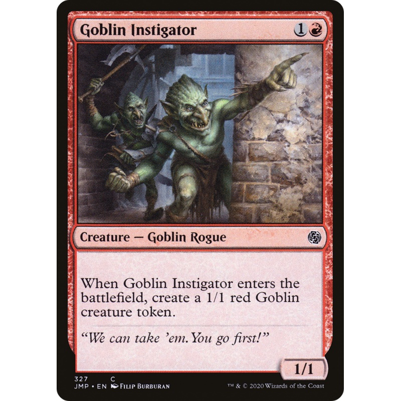 Goblin Instigator (JMP-327) - Jumpstart