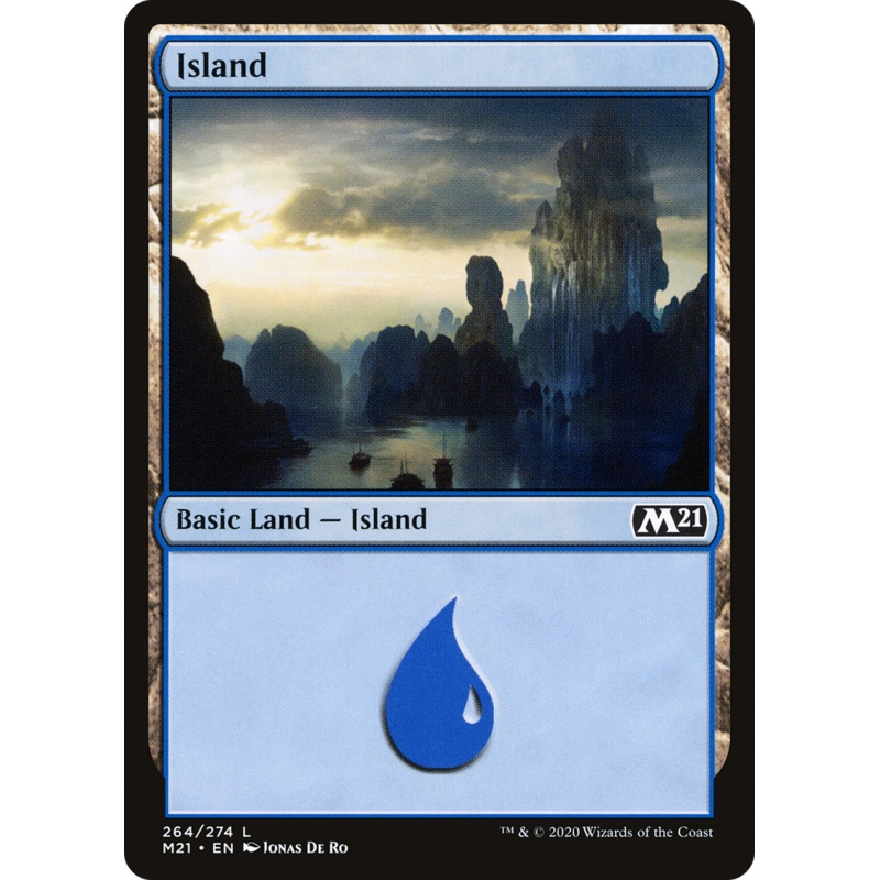 Island (M21-264) - Core Set 2021