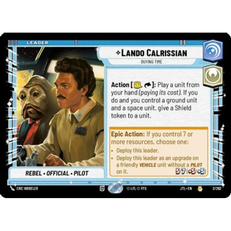 Lando Calrissian - Buying Time (003/262) - Jump to Lightspeed
