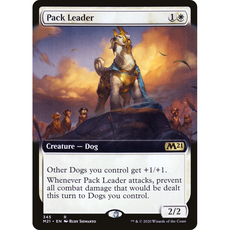 Pack Leader (M21-345) - Core Set 2021: (Extended Art) Foil