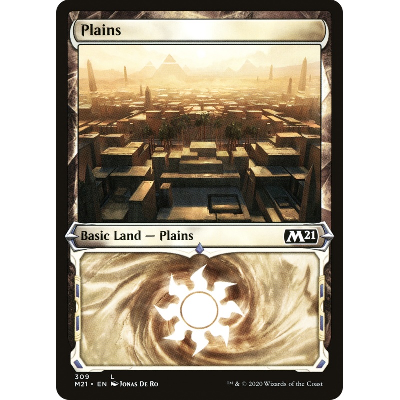 Plains (M21-309) - Core Set 2021: (Showcase)