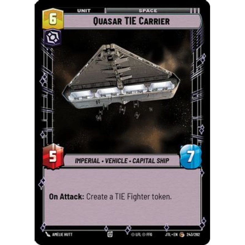 Quasar TIE Carrier (243/262) - Jump to Lightspeed