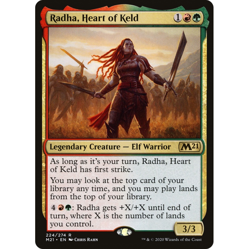 Radha, Heart of Keld (M21-224) - Core Set 2021