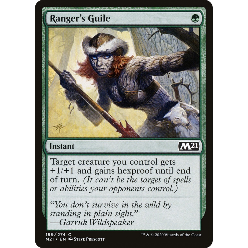 Ranger's Guile (M21-199) - Core Set 2021 Foil