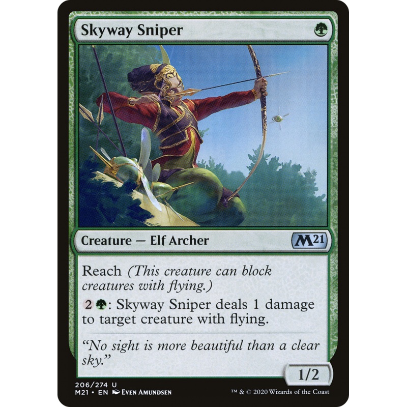 Skyway Sniper (M21-206) - Core Set 2021 Foil