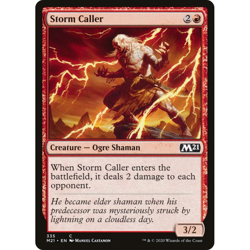 Storm Caller (M21-335) - Core Set 2021