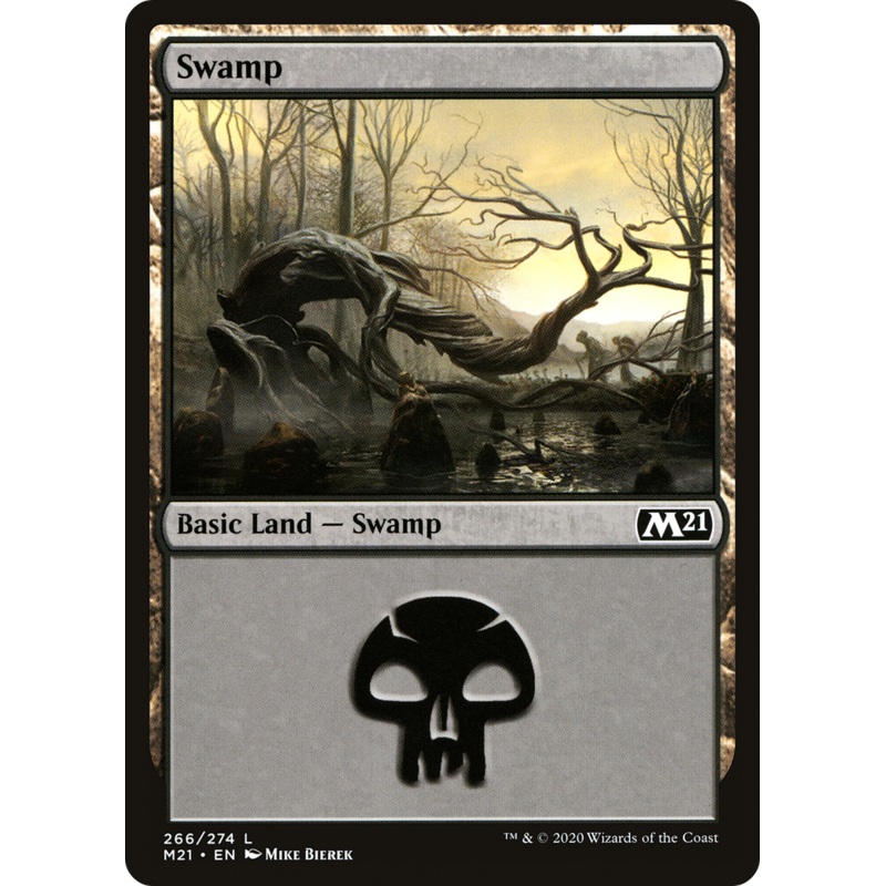 Swamp (M21-266) - Core Set 2021