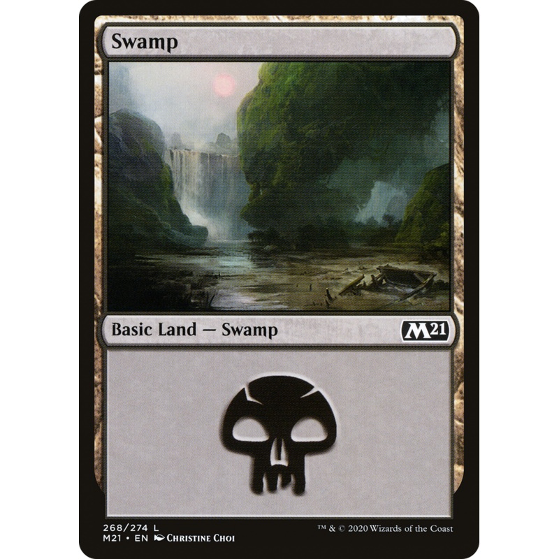 Swamp (M21-268) - Core Set 2021