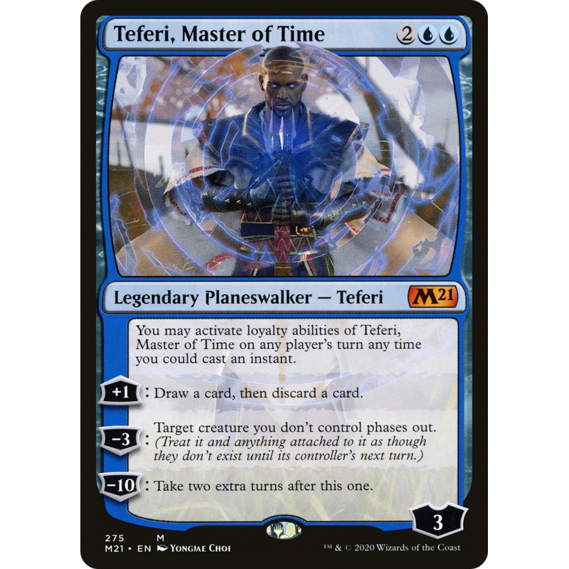Teferi, Master of Time (M21-275) - Core Set 2021 Foil