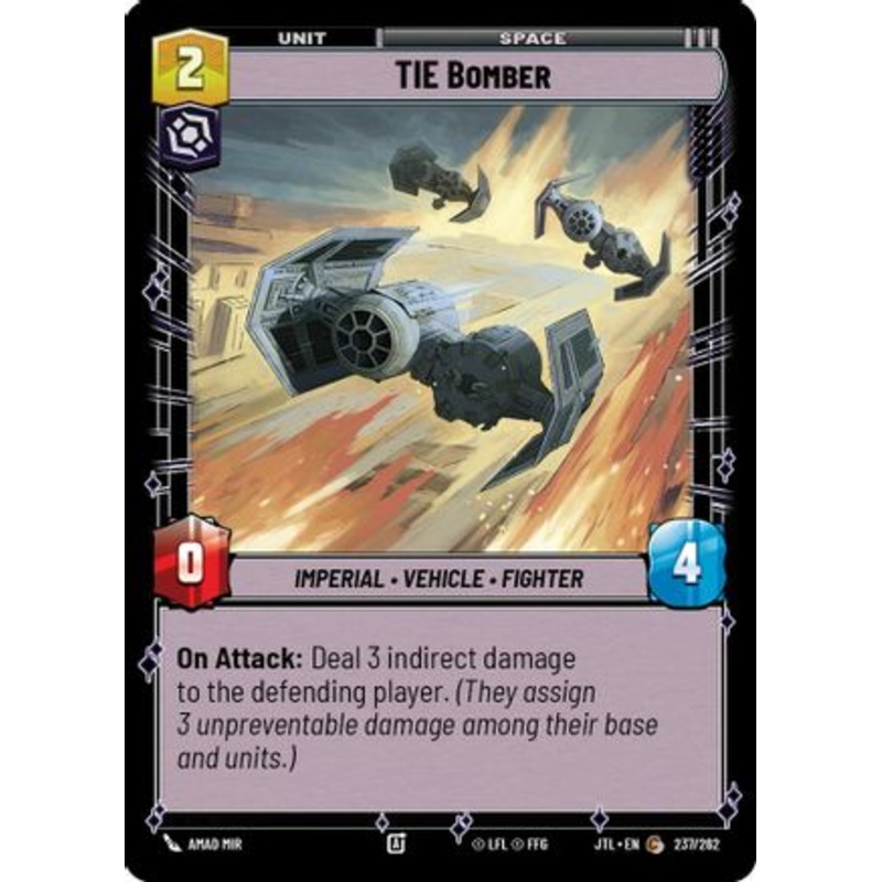 TIE Bomber (237/262) - Jump to Lightspeed