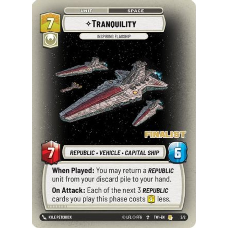 Tranquility - Inspiring Flagship (Finalist) (2/2) - Organized Play Promos Foil